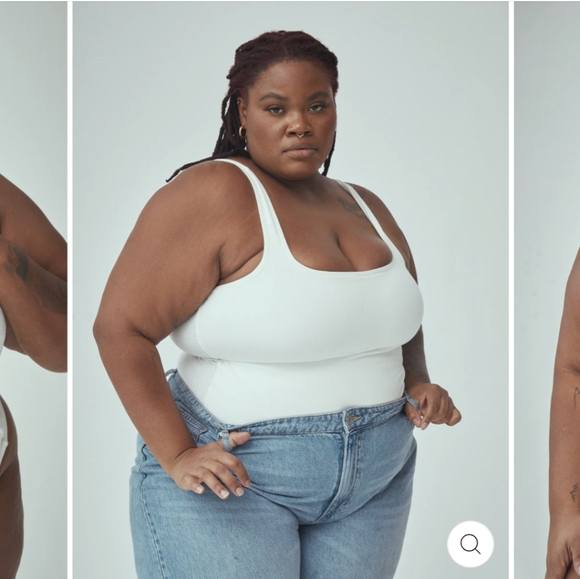 Square Neck Tank Brami Bodysuit - Picture 2 of 4